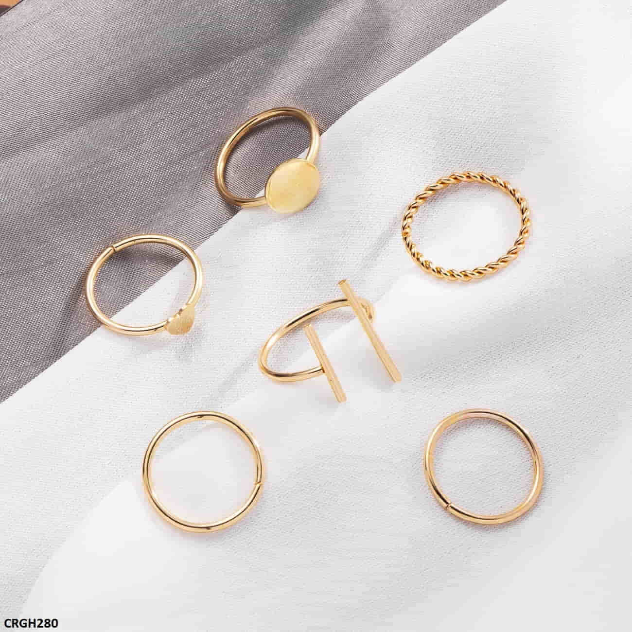 6 Midi Rings