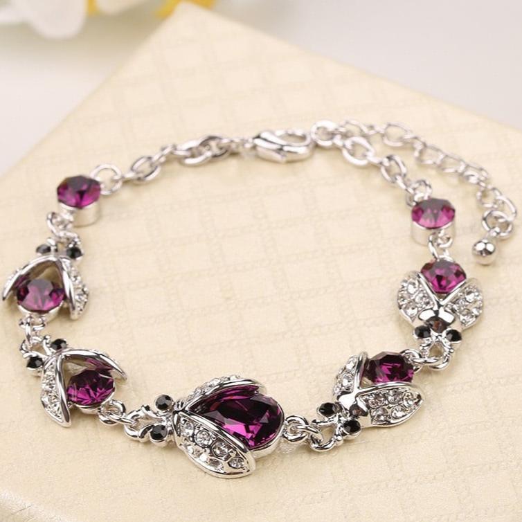 Rose  Hand Bracelet Openable