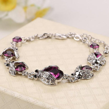 Rose  Hand Bracelet Openable